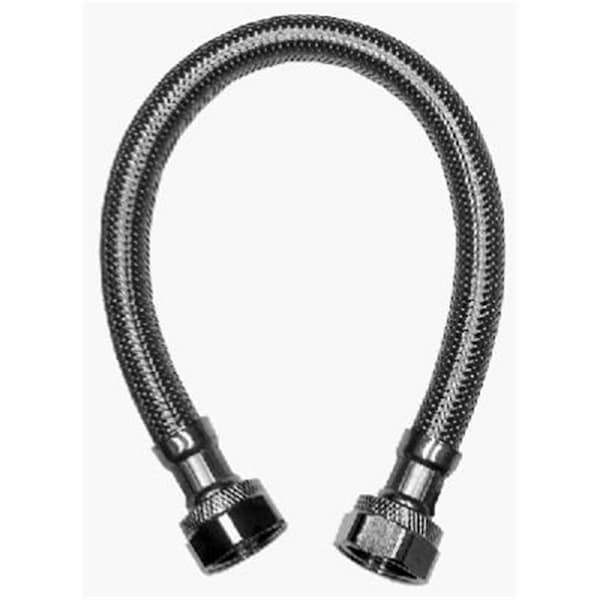 Homewerks 0.5 Female Iron Pipe X 20 In. Stainless Steel Lead Free Faucet Connector 122480 - main